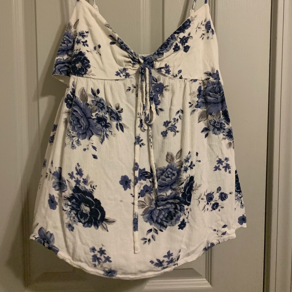 Floral Cut-Out Tank